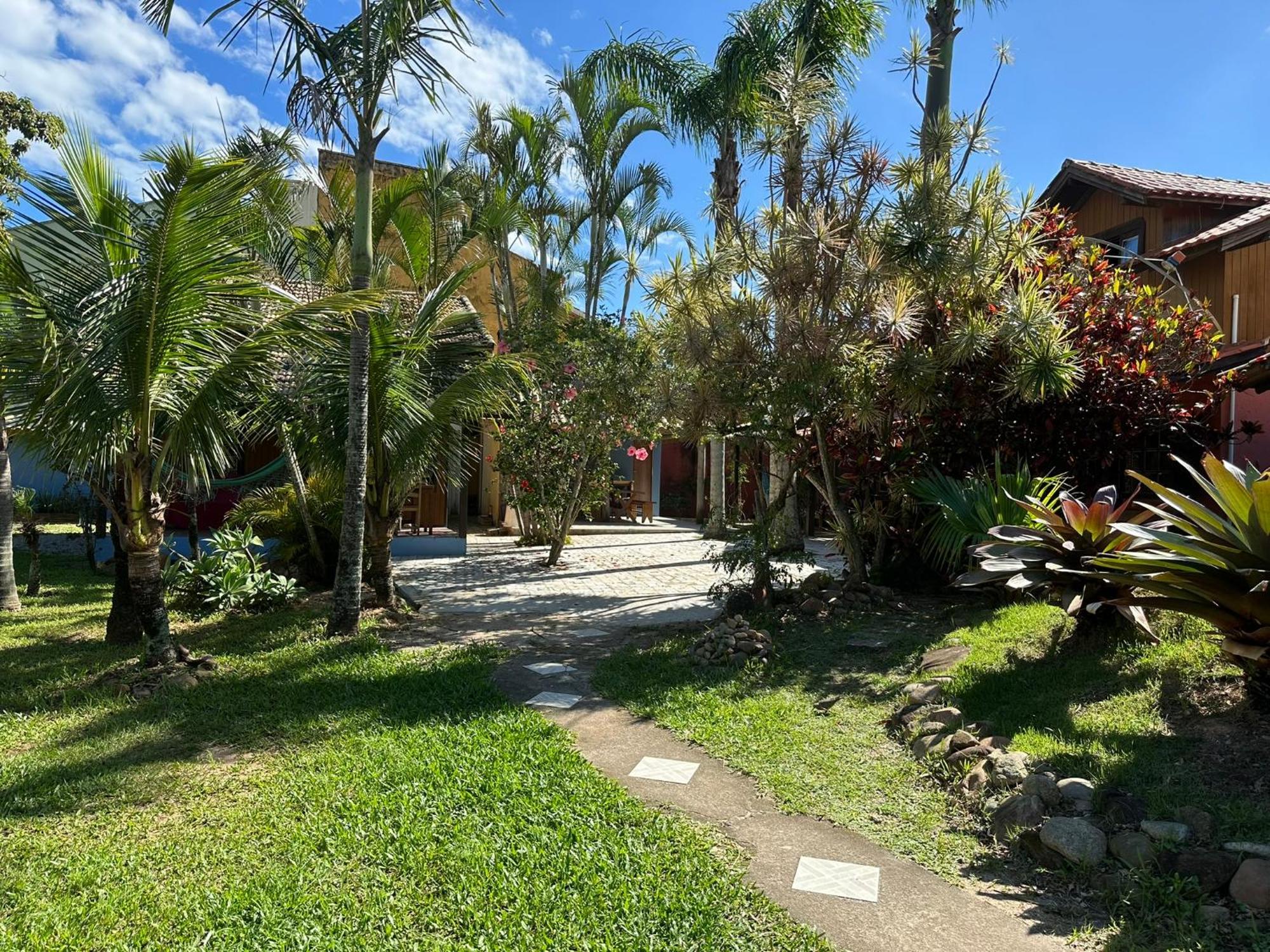 Chales Solana Localizados 50 Metros Do Mar Garopaba Exterior photo